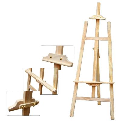 China Hot Selling Pine Wood Easel Painting Easel For Painting Sketching for sale