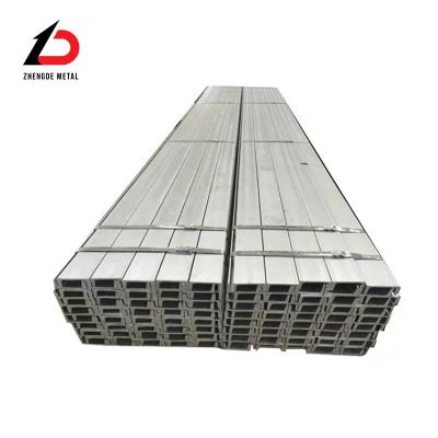 Cina ASTM Acciaio al carbonio U Channel Purlin U Shaped Metal Channel 200X73X7mm in vendita