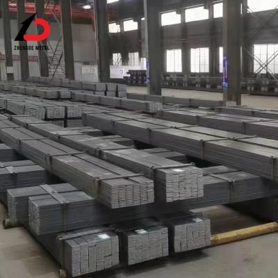 China Verbrannte Oberfläche Kohlenstoffstahl Flachstahl S235jr 1075 4320 A283 A387 Metall Flachstahl zu verkaufen