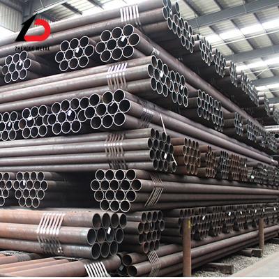 China Factory Direct JIS Standard En 10219 S235jr S355gh Seamless Mild Steel Pipe Black Iron Steel Tube 6m 12m Carbon Steel Seamless Tube Price for sale