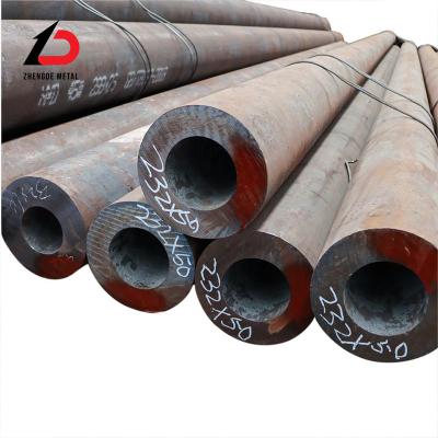 China Primary Quantity St52 Thick Wall Seamless Steel Pipe Fluid Transfer Hot Rolled Seamless Pipe 27simn Steel Pipe Length Cutting Customized Steel Tube for sale