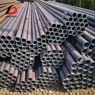 Chine S235jr S265jr S275jr S335jr S355jr S555 SA 214 Pipe ronde en acier inoxydable en acier au carbone Pipe et tube noir pour la structure Pipe à huile Pipe à chaudière à vendre