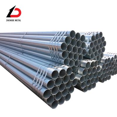 China Gl Tubo de acero galvanizado Q235 Q195 Q235 Q195 Tubos redondos galvanizados sumergidos en frío en venta