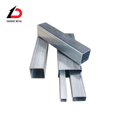 China European Standard Customized Size 20*20mm 40*40mm 60*60mm 80*80mm Galvanized Steel Square Tube/Pipe for sale