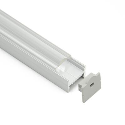 China Extruded Clear/Semi-clear/Opal (Milky) Aluminum Profile led linear extrusion waterproof aluminum linear rail profile aluminum u-channel for led strip for sale