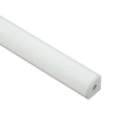 China Decorations 90 degree aluminum profile with led strip wall light corner aluminum profile for greenhouse extruded aluminum profiles for sale