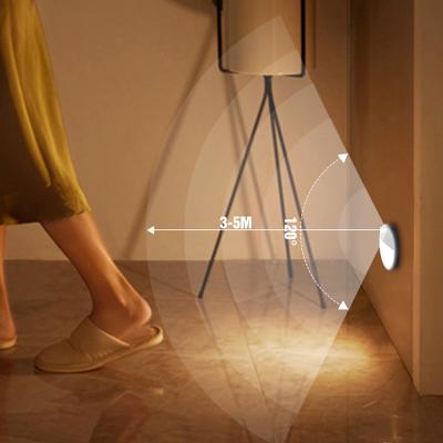 China Modern Led Baby Night Light Smart Sensor USB Rechargeable Wardrobe Wardrobe Lighting Sensor Night Light for sale