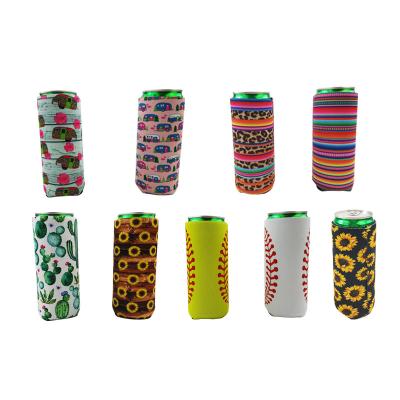 China Waterproof Reusable Insulated Neoprene Cans Holder Sleeve And Drink Beer Cans Chicken Holder Iced Sleeve for sale