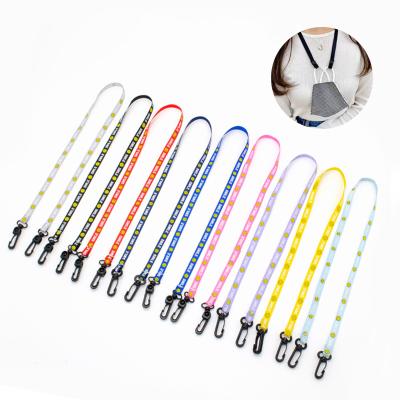 China Hot Promotional Gift Customization Logo Available Face Cover Masking Anti-lost Lanyards for sale