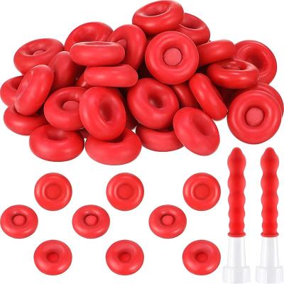 China Hot Selling Easy Use 200 Packs Caulk Cap, Red Caulk Saving Cap, Caulk Cap Saver for Sealing and Preserve Open Caulking Tube for sale