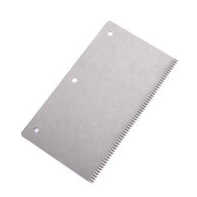 China Wear Resistant Three Holes Blade Slotted Blades 43*22*0.2Mm On Machine for sale