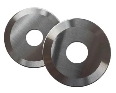China Ronde snijblader Snijblader Ronde carbide rollen snijden Circulaire messen voor schijfblader Ronde roterende blader Te koop