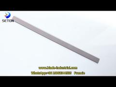 What are rectangular industrial blades made of