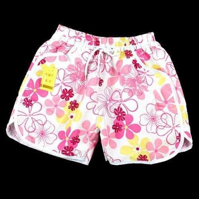 China QUICK DRY cheap ladies printing running shorts boardshort swim surf shorts girl's beach shorts for sale