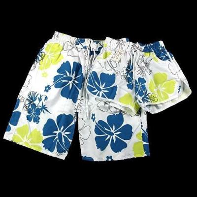 China QUICK DRY cheap lovers printing running shorts boardshort couples surf swimming shorts matching beach shorts for sale