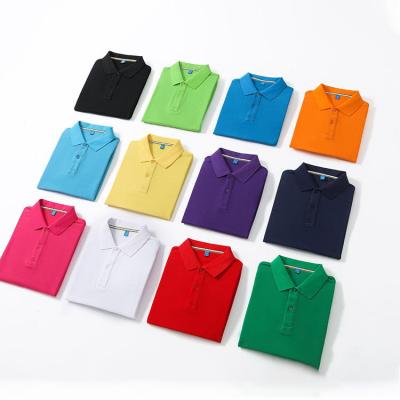 China Wholesale Blank Polo T-shirt Polo Golf Shirts Yellow And Black Mens Cotton Golf Suits Man Sweat for sale