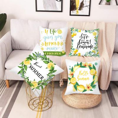 China Decorative Anti-bacteria Polyester rHigh Qulity Canvas Print Customized Nordic Style Printed Pillow Cover Tile Cove Washable Wholesale for sale