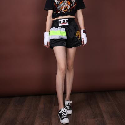 China Polyester/Cotton New Arrivals Fashion Custom Shorts Quick Dry Muttahida Majlis-e-Amal Plus Size Boxing Shorts Training Sportswear Martial Arts Wear for sale