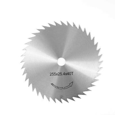 China Industrial Grade Manganese Alloy Wood Cutting Cutter Blades Circular Saw Blade For Cut Wood for sale