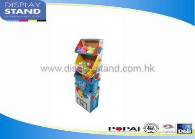 China 4C Glossy PP lamination Cardboard Display Trays With ISO / SGS for sale