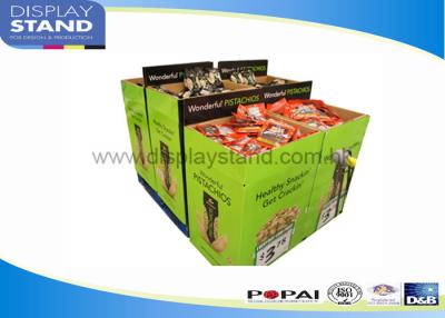 China UV Environmental Dump Bin Display Dampproof , Full Color Free Standing Cardboard Displays for sale