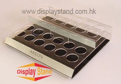 China Eco friendly POP Acrylic Display Unit with Cake Style for Comestic Advertising for sale