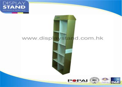 China Cardboard Sidekick Free Standing Displays With 4C Offset Printing For Advertising for sale