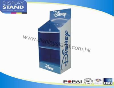 China Custom Cardboard Retail Display Stand, 3 Tiers POP Toys Display, Disney Display for Toys  Retailing for sale