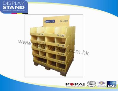 China POS Corrugated Cardboard Pallets Environmental Friendly For Advertising for sale