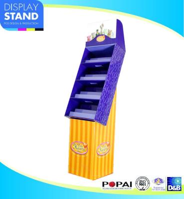 China Corrugated Cardboard Point Of Purchase Display Trays For Exhibition for sale