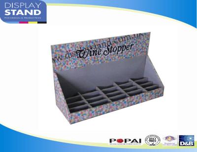 China Eco Friendly Laminating Cardboard Countertop Display Tray for Advertising for sale