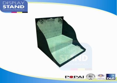 China Green Recycled Standee Cardboard Countertop Displays / Floor Stand Display Rack for sale