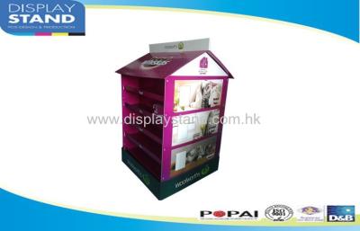 China Promotional 3D effect Paper Cardboard Standee Displays with UV Coating for sale