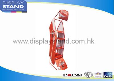 China Permanent Retail Metal Floor Standing Displays Stand for sale