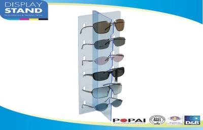 China Rotating Supermarket Acrylic Display Shelves for Sunglasses , Customized Color for sale