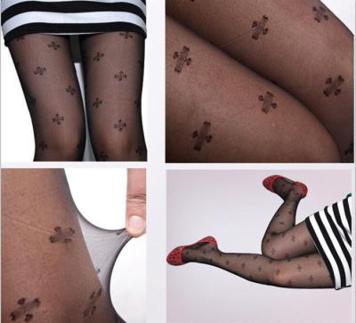 China Tube pantyhose with custom logo for sale