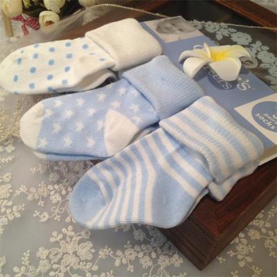 China Popular design terry cotton socks for baby for sale