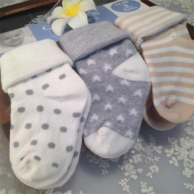 China Lovely design terry cotton socks for baby for sale