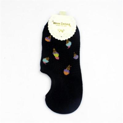 China Colorful design no show socks for women for sale