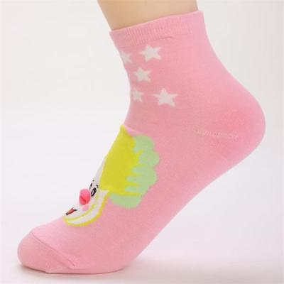 China Cheap exquisite cartoon ankle socks for women for sale