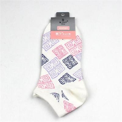 China Colorful design summer ship socks for women for sale