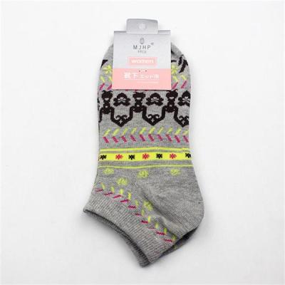 China Colorful design summer ship socks for women for sale