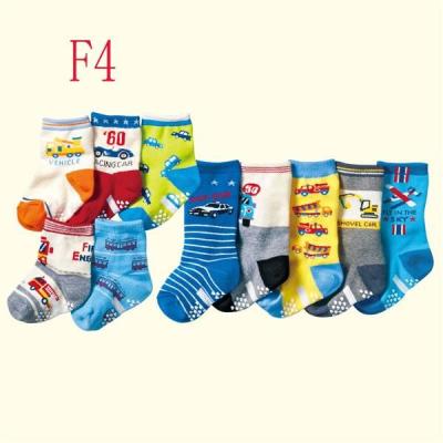 China Eco-friendly knitted colorful design comfortable terry cotton boys socks for sale