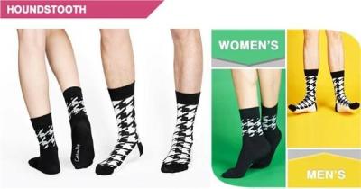 China Creative diamond lattice patterned design cosy leisure customized OEM cotton socks for men for sale