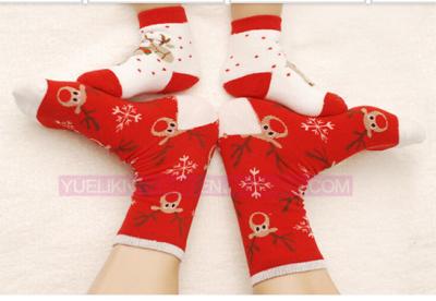 China 2016 Newest christmas patterned design supersoft baby cotton sock for promotion for sale