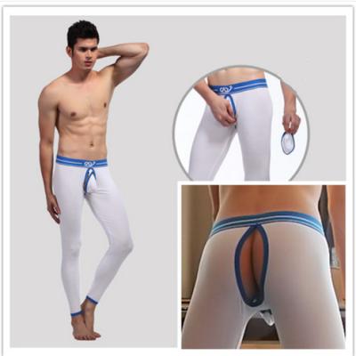 China Men's Long Johns/Men's Warm Pants/Thin Elastic Line Of Men's Fashion Cotton Sexy Gay Pants for sale