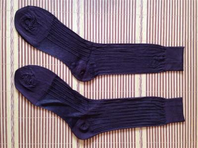 China Classical Fabulous Thin Sheer Ribbed Nylon Socks In Silky Smooth Feeling for sale