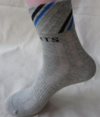 China Mesh breathable customized logo design crew cotton OEM athletic socks for men for sale