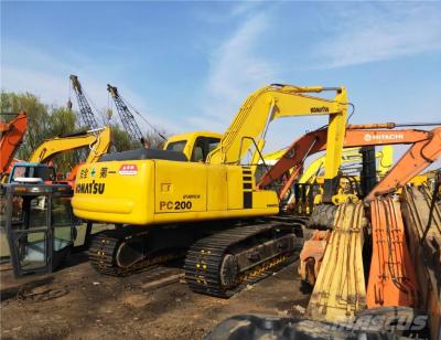 China Japanese Used Construction Material Stores Excavator PC200-7 PC200 Excavator PC200-7 Japanese Hydraulic Machine Used for sale