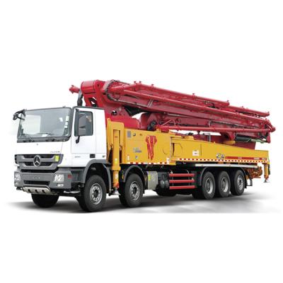 China Factory Used Truck Mounted Pump For Concrete Cement For Sale Gasoline Unavailable 14M3/H Supplied Optional 9075*2250*3370 16000 30M 40M for sale